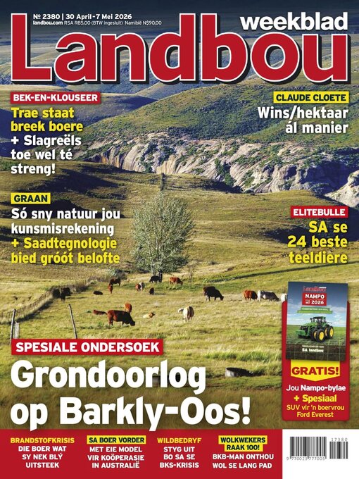 Cover image for Landbouweekblad
